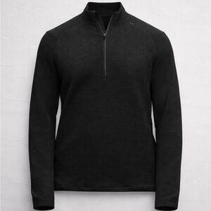 lululemon athletica Men's Black Zip-Up Sweater